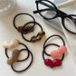 Gifty - Trendy Heart Shaped Acetate Hair Tie