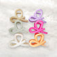 Beau - Twisted Hollow Plastic Modern Style Claw Clip