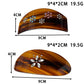 Beau - Acetate Gradient Brown Hair Clip