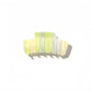 Beau - Checkered and Striped Acetate Claw Hair Clip