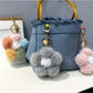 Keypus - Colorful Plush Flower Bag Charm Keychain