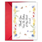 Carduria - Artistic Floral Thank You Greeting Card