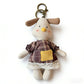 Keypus - Fabric Cute Puppy Shaped Keychain