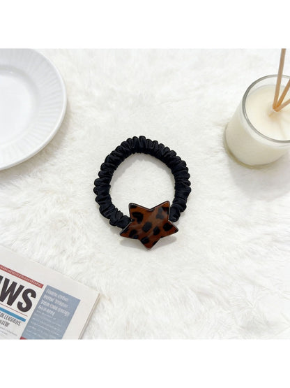 Gifty - Leopard Print Coil-Shaped Hair Tie