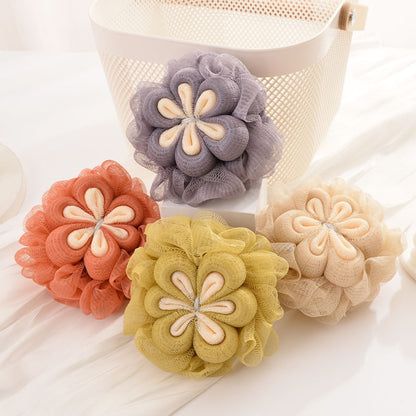 Papo - Soft Cloud Floral Bath Pouf