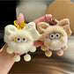 Keypus - Bow Coal Plush Keychain
