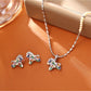 Earedge - Colorful Pony Earrings and Necklace