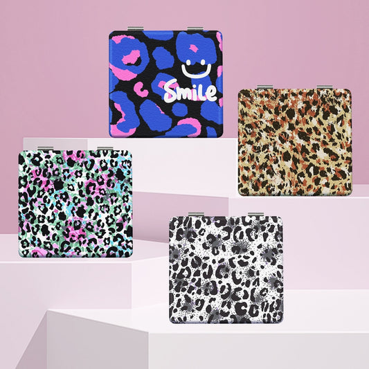 Mirroray - Printed Travel Folding Compact Makeup Mirror