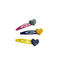 Beau - Sweet Heart Shape Side Hair Clip