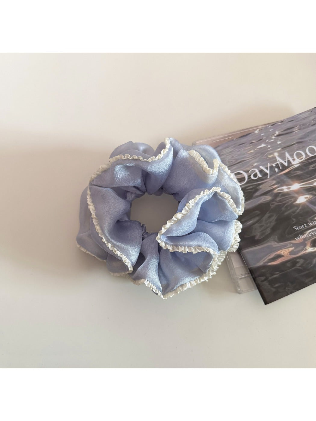 Gifty - Elegant Double Layer Ruched Scrunchie