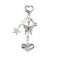 Keypus - Y2K Heart Chain Butterfly Star Keychain