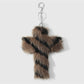 Keypus - Y2K Plush Cross Shape Bag Charm Keychain