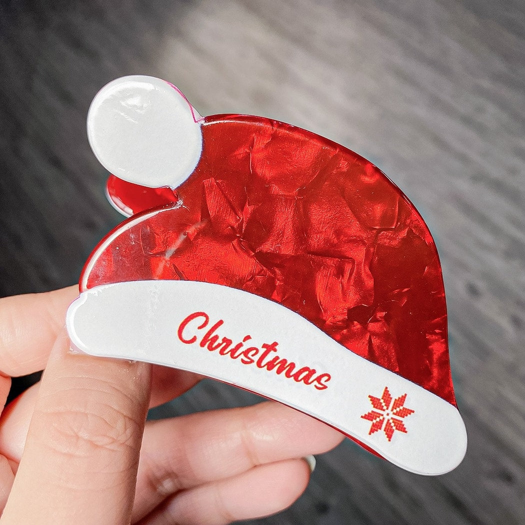 Beau - Cute Glitter Christmas Claw Clip