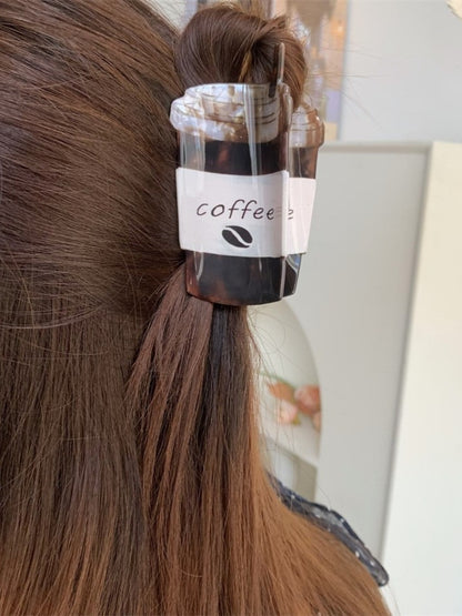 Beau - Coffee Cup Hair Clip Unique