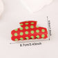 Beau - Simple Sweet Polka Dot Claw Clip