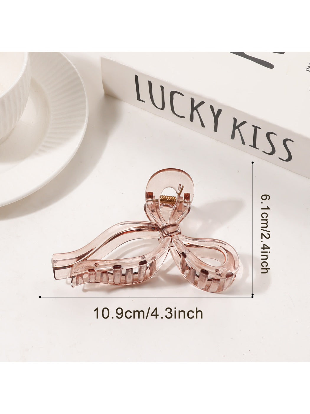 Beau - Stylish Bow Shaped Hair Claw Clip