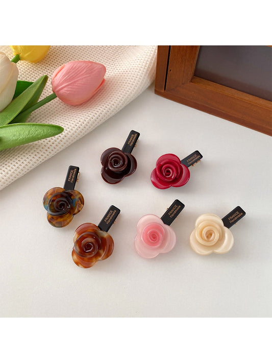 Beau - Beautiful Rose Shaped Hair Clip