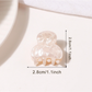 Beau - Glossy Mini Textured Hair Styling Claw Clip