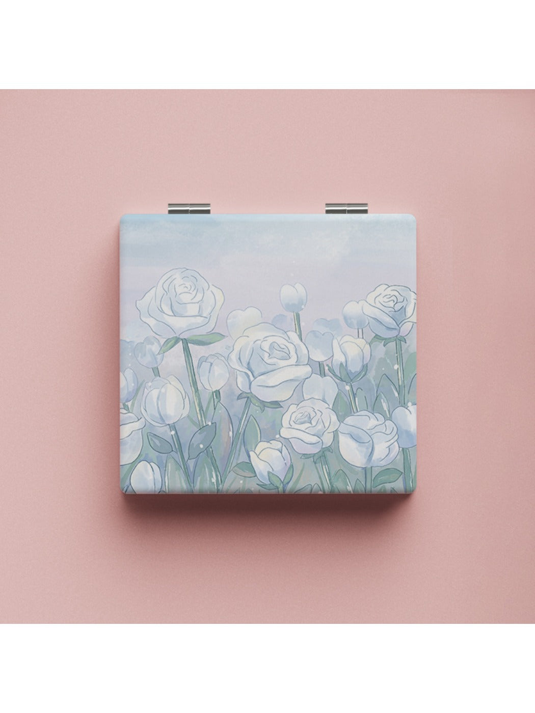 Mirroray - Vintage Rose Illustration Vanity Mirror
