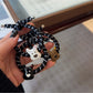 Gifty - Cartoon Dog Braided Knot High Elastic Hair Tie
