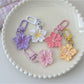 Keypus - Sweet Floral Pendant Key Ring Charm Keychain