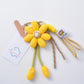 Keypus - Cute Bright Colorful Sunflower Keychain