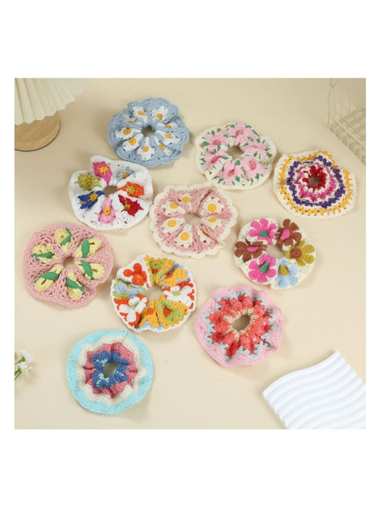 Gifty - Fashionable Knitted Scrunchie Hair Bands