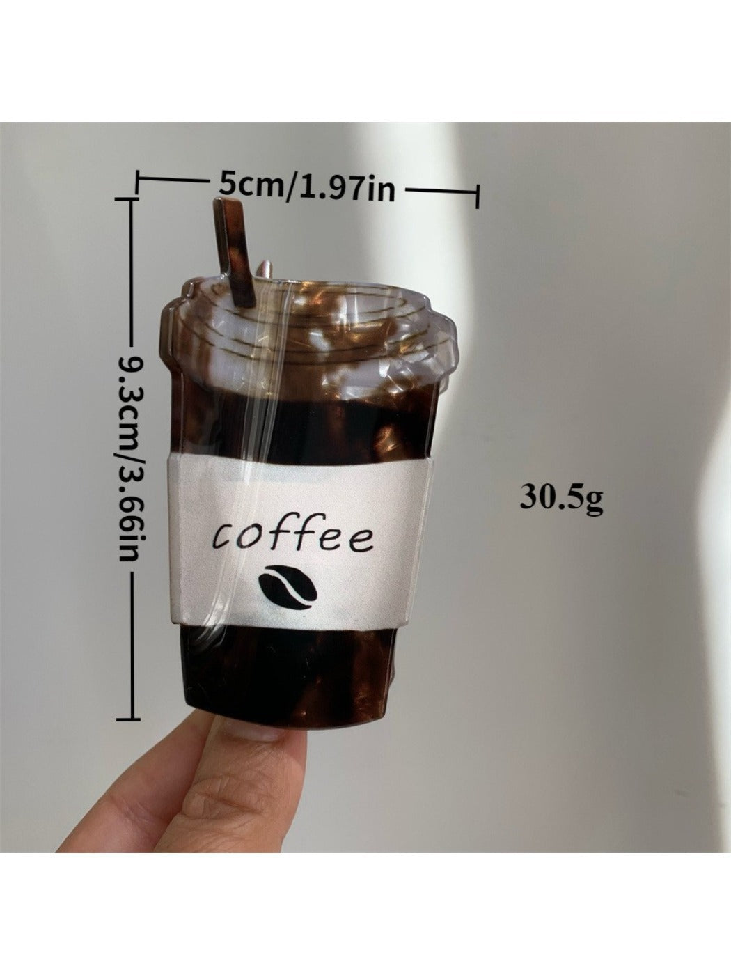 Beau - Coffee Cup Hair Clip Unique
