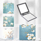 Mirroray - Floral Print Foldable Glass Compact Mirror