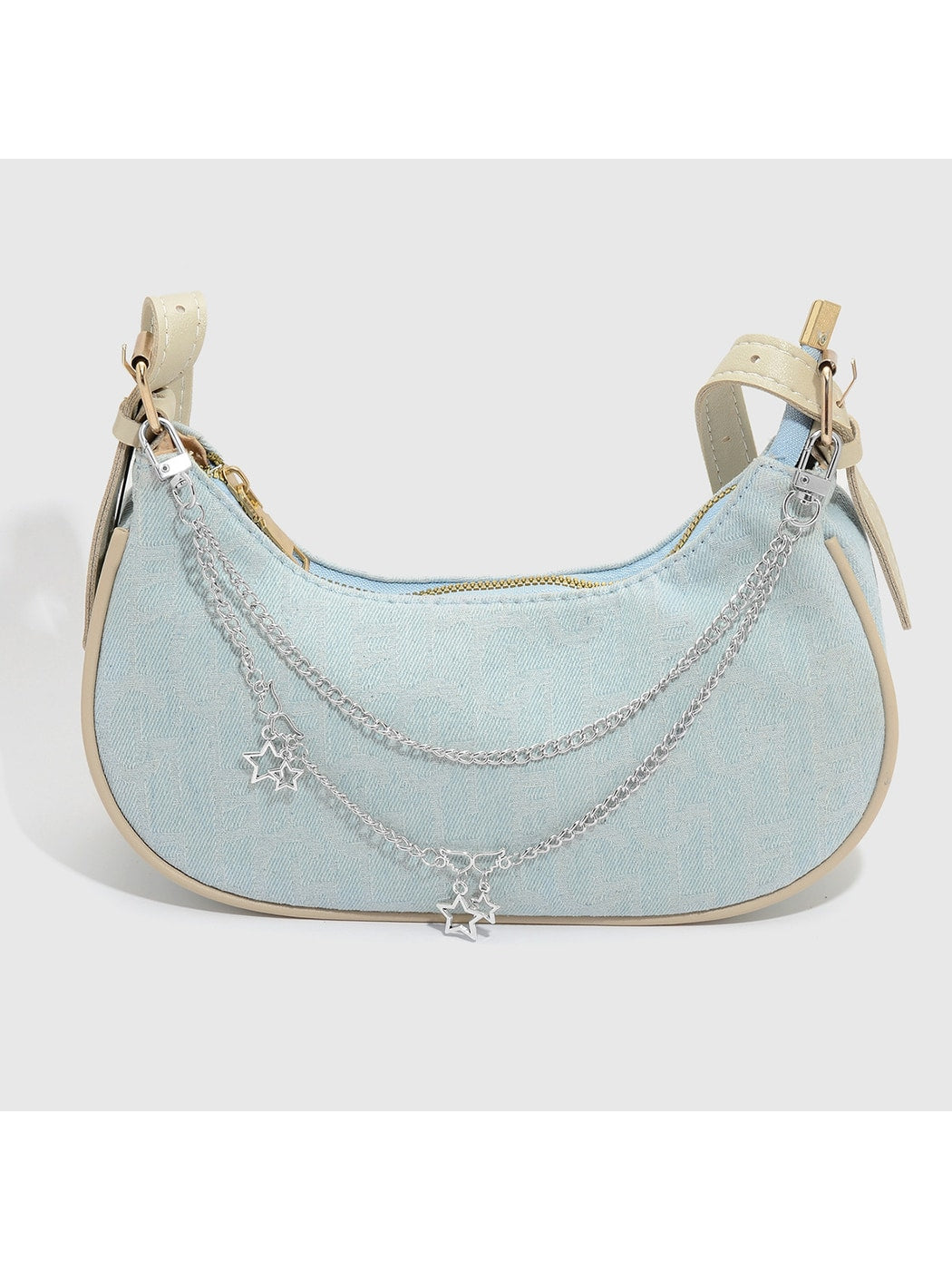 Keypus - Y2K Alloy Hollow Star Bag Charm Keychain