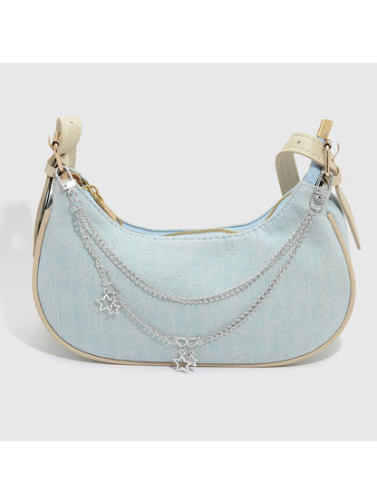 Keypus - Y2K Alloy Hollow Star Bag Charm Keychain