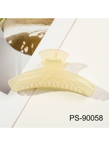 Beau - Straight-Shaped Jelly-Colored Hair Clip
