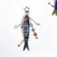Keypus - Segmented Fish Bag Charm Keychain