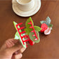 Beau - Cartoon Strawberry-shaped Acetate Hairpin