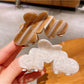 Beau - Valentine'S Heart Shaped Hair Claw Clip