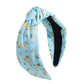 Gifty - Sweet Floral Print Knotted Fabric Headband
