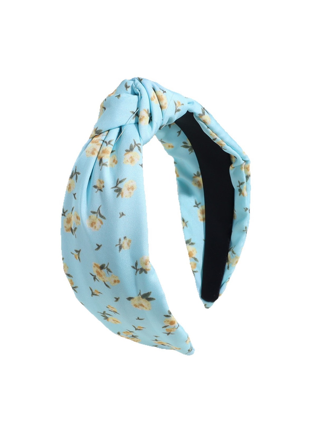 Gifty - Sweet Floral Print Knotted Fabric Headband