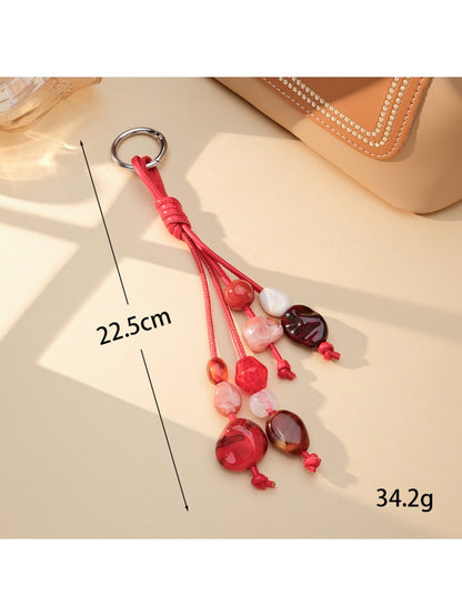 Keypus - Vintage Beaded Charm Keychain