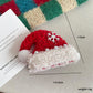 Beau - Red Christmas Theme Bow Detail Hair Clip