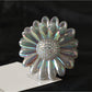 Beau - Flower Shaped Decorative Plastic Alloy Claw Clip