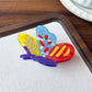 Beau - Decorative Butterfly Shape Fashion Claw Clip
