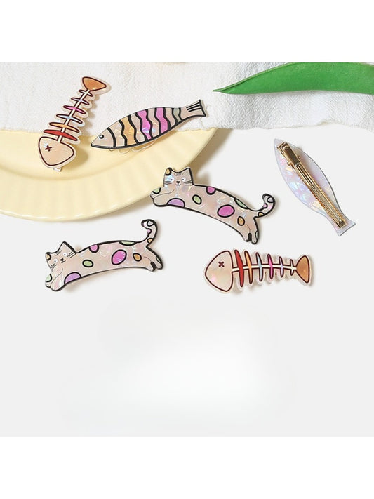 Beau - Cartoon Colorful Sweet Hair Clips