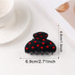 Beau - Minimalist Heart Pattern Hair Claw Clip