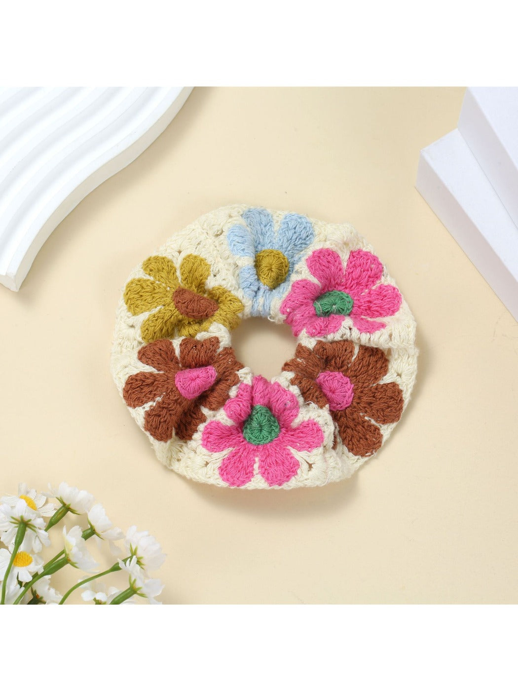 Gifty - Fashionable Knitted Scrunchie Hair Bands