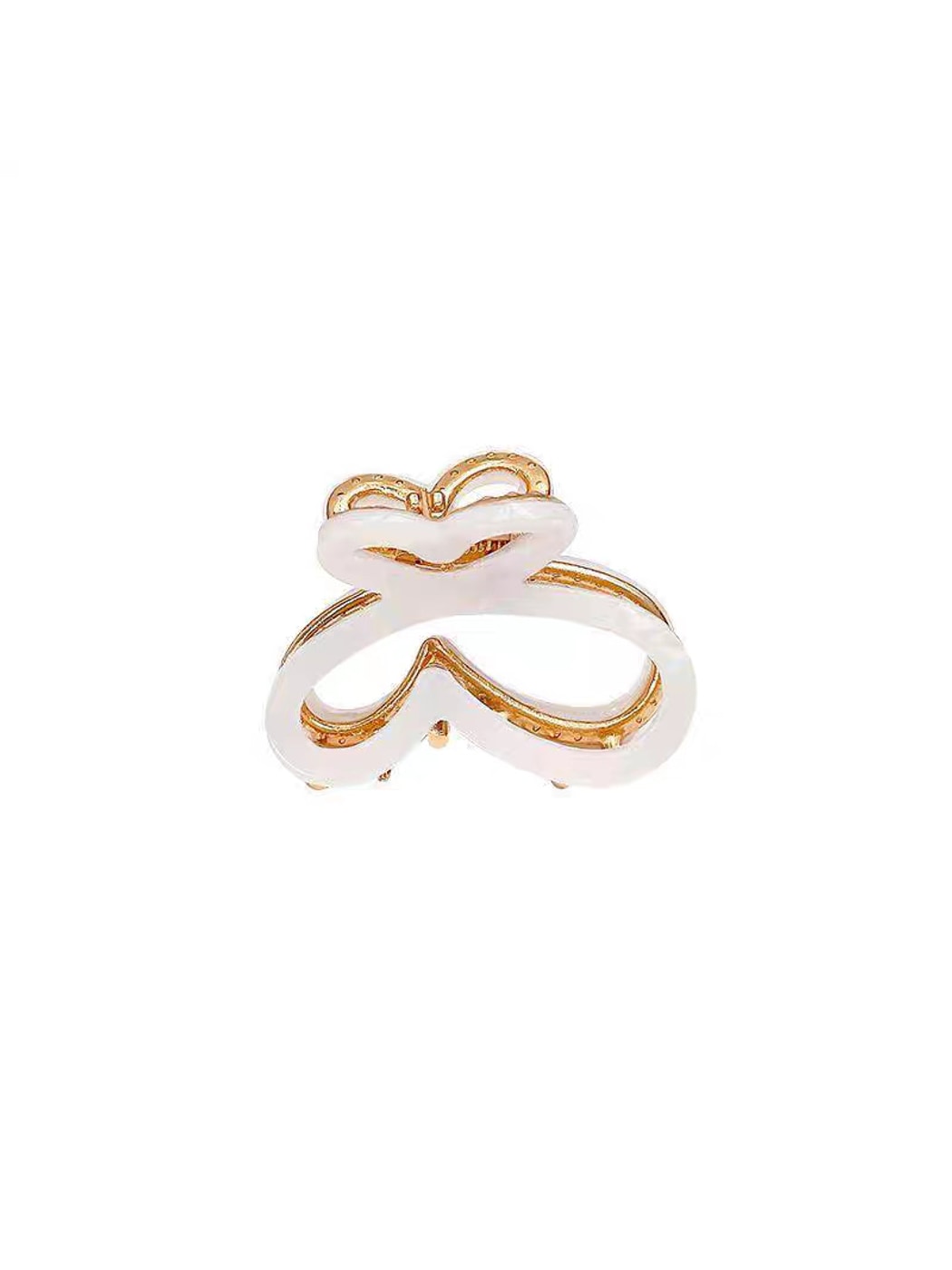 Beau - Gradient Butterfly PVC Alloy Hair Claw Clip