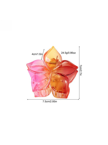 Beau - Five Leaf Flower Gradient Hair Clip