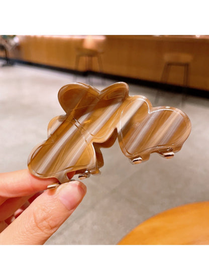 Beau - Valentine'S Heart Shaped Hair Claw Clip