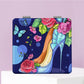 Mirroray - Cartoon Style High Heel Printed Foldable Mirror