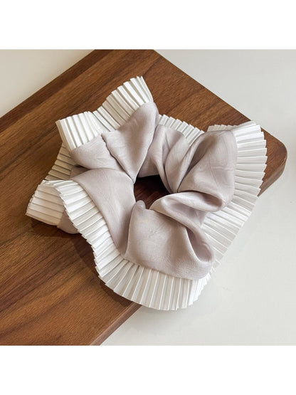 Gifty - Elegant Pleated Scrunchies High Elasticity Hair Ties