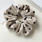 Gifty - Velvet Polka Dot Large Hair Scrunchie